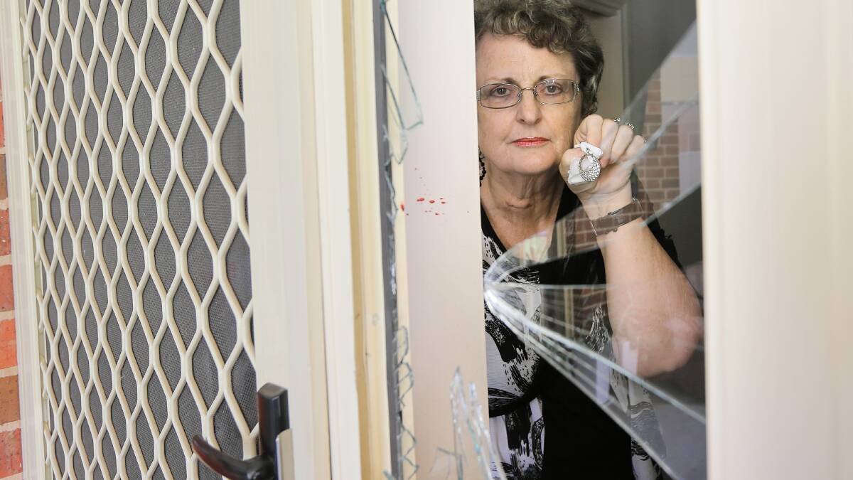 Lorraine Hutchings was shocked to come home from a quick trip to the shops to discover she had been robbed and all her jewellery had been stolen. Picture: TARA GOONAN