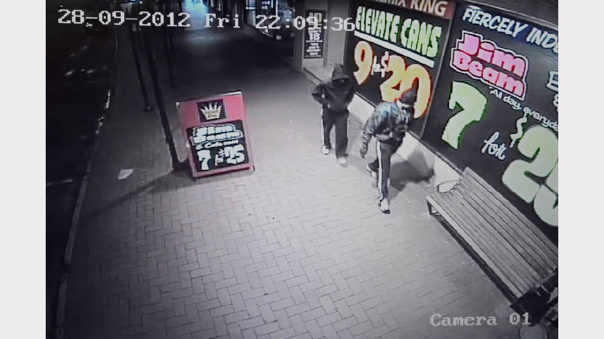 An image from the CCTV footage.