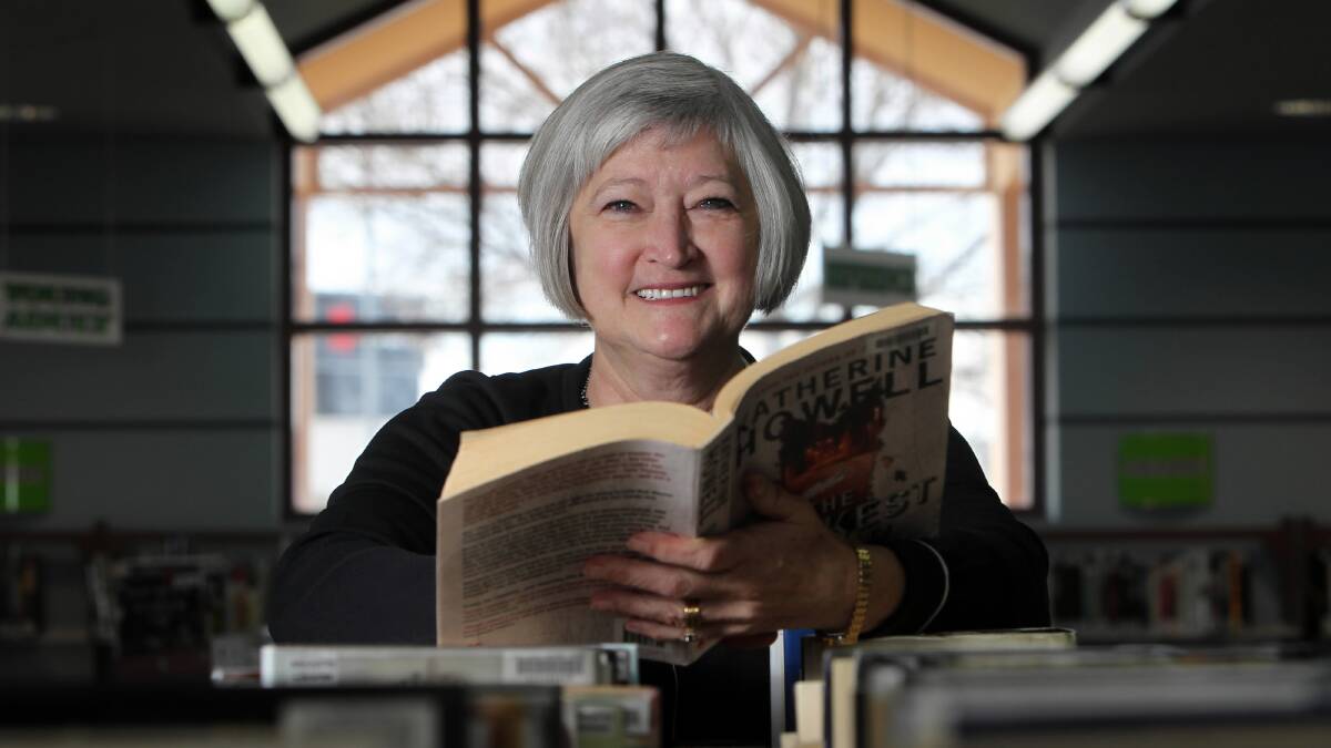 Judy Kennedy has worked at Albury libraries for 40 years. Picture: MARK JESSER