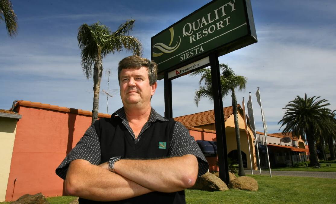 The Siesta Resort's Stephen Jones is still owed around $4,500 in accommodation costs from Tristan.