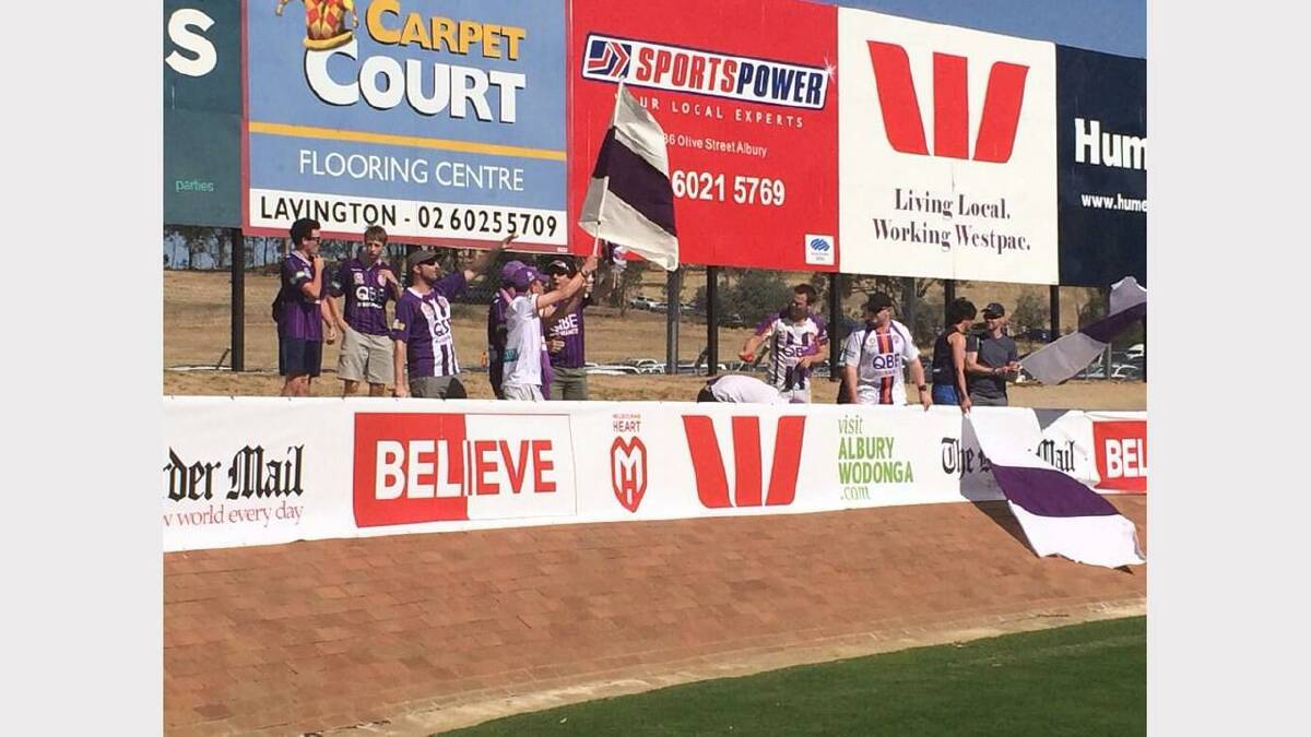 Jason Brewer - Some of the best travelling support on the A-League.