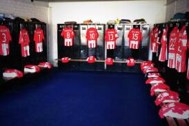 MelbourneHeart FC - The kits are set up for today's match in Albury. Who is in your starting XI?